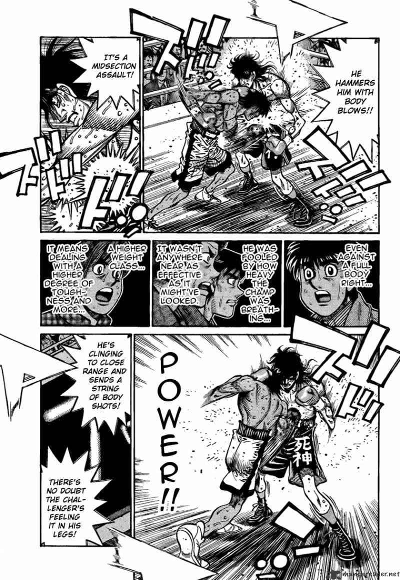 Hajime no Ippo: Fighting Spirit, Chapter 854 image 05